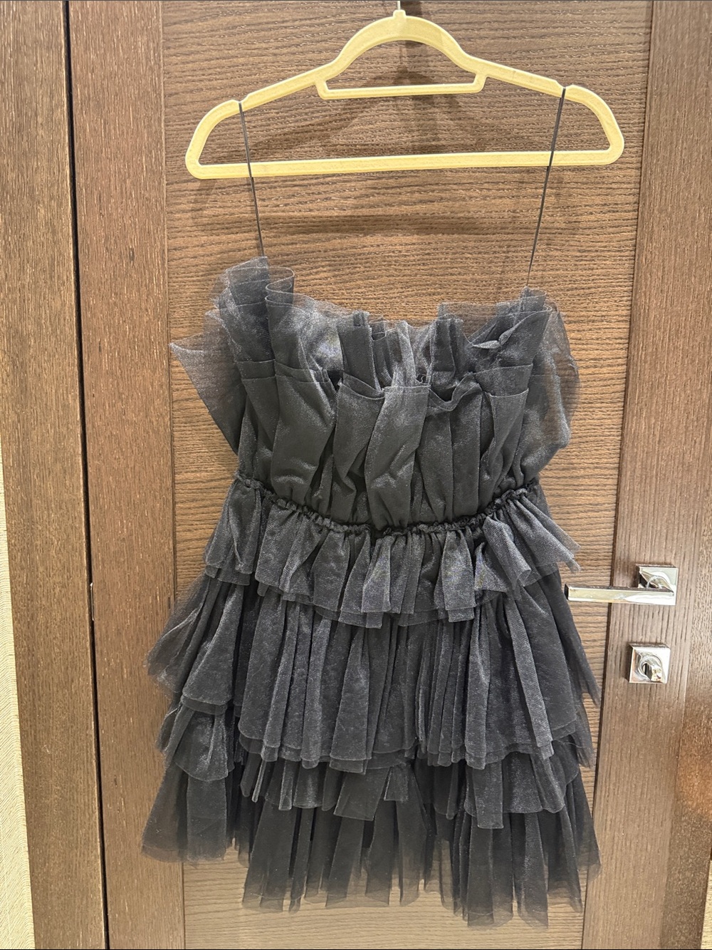 Mable Black Mini Dress